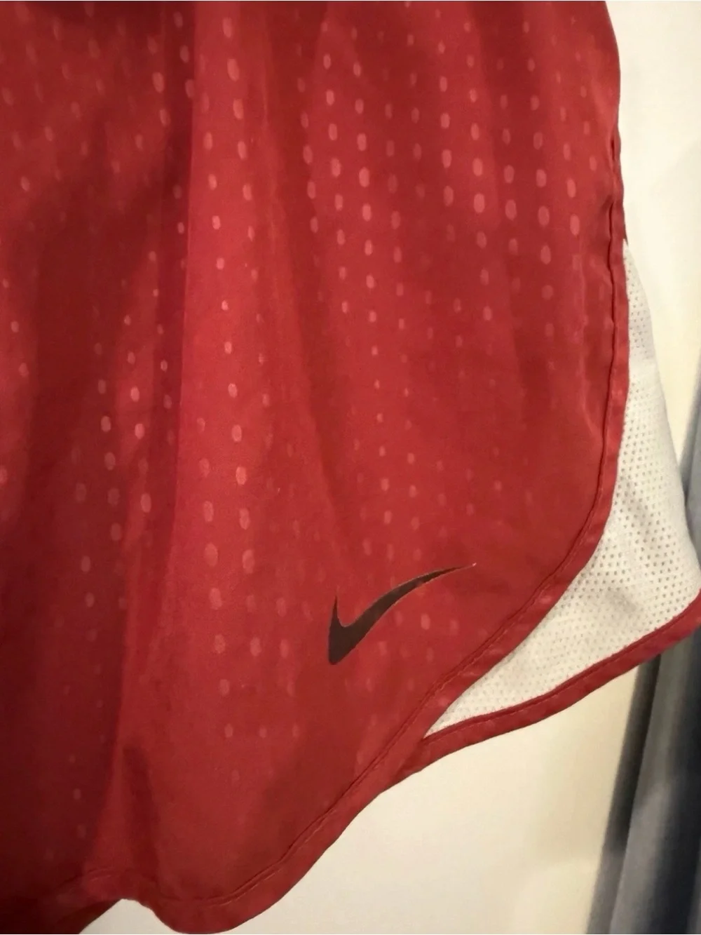 Nike DRI-FIT Womens Medium Running Shorts University of Alabama Roll Tide